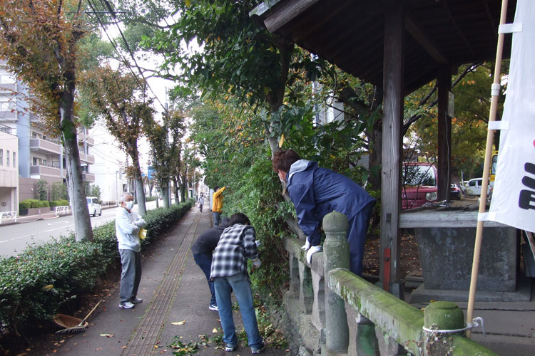 3行政区合同清掃活動