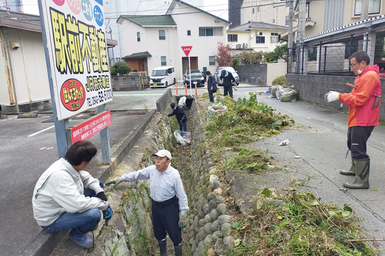 3行政区合同清掃活動